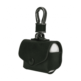 SwitchEasy Wrap AirPods Pro leather Case - кожен калъф за Apple Airpods Pro (тъмнозелен)