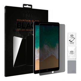 Eiger Mountain Glass Black Anti-Spy Privacy Filter Tempered Glass - калено стъклено защитно покритие с определен ъгъл на виждане за дисплея на iPad Air 3 (2019), iPad Pro 10.5 (2017)