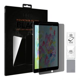 Eiger Mountain Glass Black Anti-Spy Privacy Filter Tempered Glass - калено стъклено защитно покритие с определен ъгъл на виждане за дисплея на iPad 6 (2018), iPad 5 (2017)