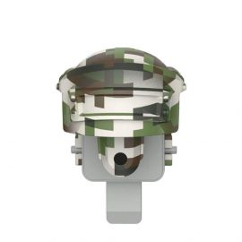 Baseus Level 3 Helmet PUBG Gamepad Joystick - геймпад джойстик за стрелба за PUBG и други игри (зелен)