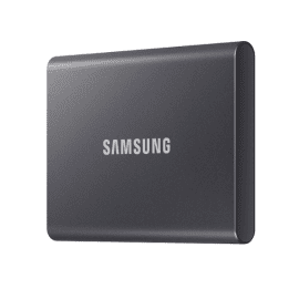 Samsung Portable SSD T7 500GB USB 3.2 - преносим външен SSD диск 500GB (сив)