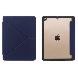 Torrii Torero Case - полиуретанов кейс и поставка с отделение за Apple Pencil за iPad 7 (2019), iPad 8 (2020) (тъмносин)
