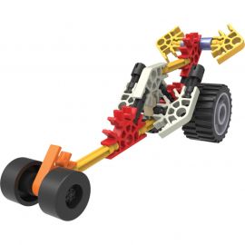 KNex Beginner Fun Fast Vehicles 10 Model Building Set  - образователна играчка конструктор (шарен)