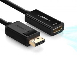 Ugreen DisplayPort Male to HDMI Female Adapter 1080p- адаптер мъжко DisplayPort към женско HDMI