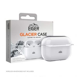 Eiger Glacier AirPods Pro Protective Case - силиконов (TPU) калъф с карабинер за Apple Airpods Pro (прозрачен)