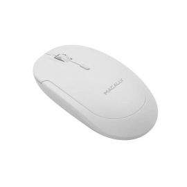 Macally Bluetooth Optical Quiet Click Mouse - безжична блутут мишка за PC и Mac (бял)
