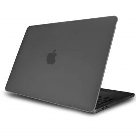 SwitchEasy Nude Case - предпазен поликарбонатов кейс за MacBook Pro 13 (2020) (черен-прозрачен)