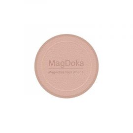 SwitchEasy MagDoka Mounting Disc - магнитен диск за кейсове и смартфони съвместим с MagSafe аксесоари (розов)