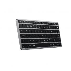 Satechi Slim X1 Bluetooth Backlit Keyboard - качествена алуминиева безжична блутут клавиатура за Mac (тъмносив)