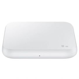 Samsung Wireless Charger Pad EP-P1300WBEGEU - поставка (пад) за безжично захранване на мобилни устройства и слушалки (бял)