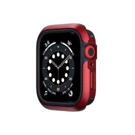 SwitchEasy Odyssey Case - удароустойчив хибриден кейс за Apple Watch 44мм (червен)