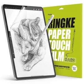Ringke Paper Touch Film Screen Protector Hard - качествено защитно покритие (подходящо за рисуване) за дисплея на iPad Pro 12.9 M1 (2021), iPad Pro 12.9 (2020), iPad Pro 12.9 (2018) (2 броя)
