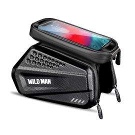 Wildman ES6 Waterproof Bicycle Bag 1.2L - универсален калъф за рамката на колело (черен)