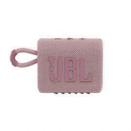 JBL Go 3 Portable Waterproof Speaker - безжичен водоустойчив спийкър за мобилни устройства (розов)