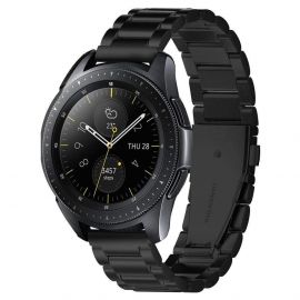 Spigen Modern Fit Band - стоманена каишка за Samsung Galaxy Watch 41mm, Galaxy Watch 42mm и други часовници (20мм) (черен)