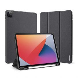 DUX DUCIS Domo Tablet Case - полиуретанов кейс с поставка и отделение за Apple Pencil 2 за iPad Pro 11 M1 (2021), iPad Pro 11 (2020), iPad Pro 11 (2018) (черен)
