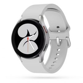 Tech-Protect Iconband Silicone Sport Band 20mm - силиконова каишка за Galaxy Watch, Huawei Watch, Xiaomi, Garmin и други (20мм) (сив)