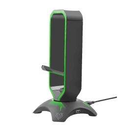 Vertux Gaming Extent Mouse Bungee With Headphone Stand And USB Hub - мултифункционална поставка за слушалки с USB изходи (черен)