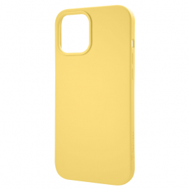 Tactical Velvet Smoothie Cover - силиконов калъф за iPhone 13 (жълт)