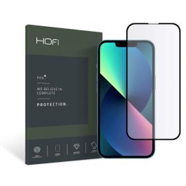 Hofi Glass Pro Plus Tempered Glass - калено стъклено защитно покритие за дисплея на iPhone 13, iPhone 13 Pro (черен-прозрачен)