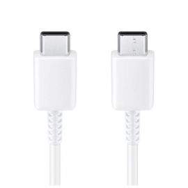 Samsung USB-C to USB-C Cable EP-DA705BWE - кабел за устройства с USB-C порт (100 см) (бял) (bulk)