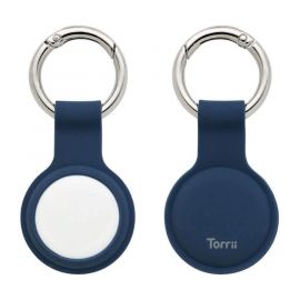 Torrii AirTag BonJelly Silicone Keyring - силиконов ключодържател за Apple AirTag (син)