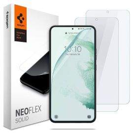 Spigen Neo FLEX Solid Screen Protector - 2 броя защитно покритие с извити ръбове за целия дисплей на Samsung Galaxy S22 Plus