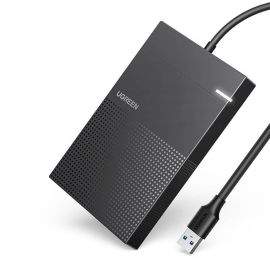 Ugreen HDD SSD SATA 2.5 Hard Disk Enclosure USB 3.2 Gen 1 - външна кутия за 2.5 инча дискове (черен)