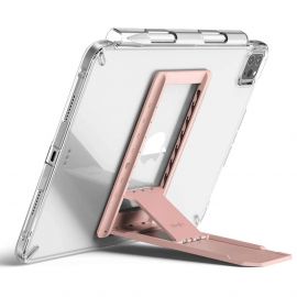 Ringke Outstanding Adjustable Tablet Kicktand - сгъавема, залепяща се поставка за таблети от 8 до 13 инча (розов)