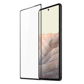 Dux Ducis 10D Case Friendly Full Coveraged Tempered Glass - калено стъклено защитно покритие за целия дисплей на Google Pixel 6 (черен-прозрачен)