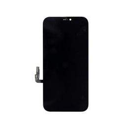Apple iPhone 12 Display Unit - оригинален резервен дисплей за iPhone 12, iPhone 12 Pro (пълен комплект) - черен