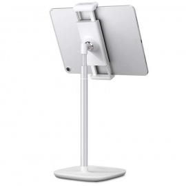 Ugreen LP177 Multi-Angle Phone Desktop Stand - универсална поставка за бюро и плоскости за мобилни устройства и таблети до 7 инча (сребрист)