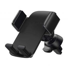 Baseus Easy Control Pro Car Holder (SUYK010101) - поставка за радиатора на кола за смартфони с дисплеи до 6.7 инча (черен)