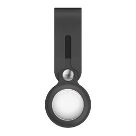 Uniq Vencer Silicone Loop - силиконова каишка за Apple AirTag (тъмносив)