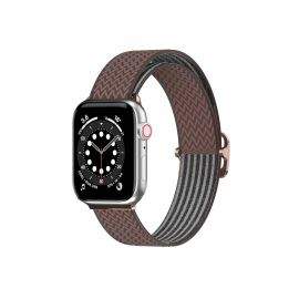 SwitchEasy Wave Elastic Nylon Watch Loop Band - текстилна каишка за Apple Watch 42мм, 44мм, 45мм (бронз)