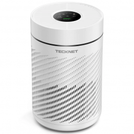 TeckNet Air Purifier for Home Bedroom - въздухопречиствател за стайни помещения (бял)
