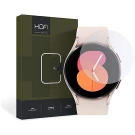 Hofi Glass Pro Plus Screen Protector - калено стъклено защитно покритие на Samsung Galaxy Watch 4, Galaxy Watch 5 40мм (прозрачен)