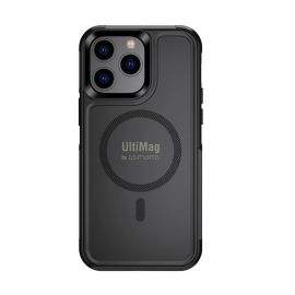 4smarts Defend Case with UltiMag - хибриден удароустойчив кейс с MagSafe за iPhone 14 Pro (черен)
