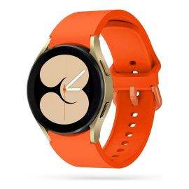 Tech-Protect Iconband Silicone Sport Band 20mm - силиконова каишка за Samsung Galaxy Watch, Huawei Watch, Xiaomi, Garmin и други часовници с 20мм захват (оранжев)