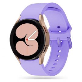 Tech-Protect Iconband Silicone Sport Band 20mm - силиконова каишка за Samsung Galaxy Watch, Huawei Watch, Xiaomi, Garmin и други часовници с 20мм захват (лилав)