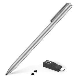 Adonit Dash 4 Stylus - алуминиева професионална писалка за iOS и Android устройства (сребрист)