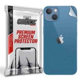 GrizzGlass SatinSkin Matte Back Film Protector - матирано защитно покритие за задната част на iPhone 14 Plus (матиран)