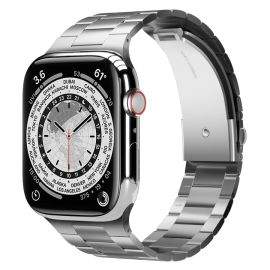 Elago Metal Stainless Steel Band - стоманена, неръждаема каишка за Apple Watch 42мм, 44мм, 45мм, Ultra 49мм (розово злато)