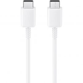 Samsung USB-C to USB-C Cable 3A EP-DW767JWE- кабел за устройства с USB-C порт (180 см) (бял) (bulk)