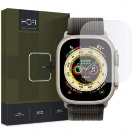 Hofi Glass Pro Plus Screen Protector - калено стъклено защитно покритие на Apple Watch Ultra 49 мм (прозрачен)