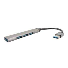 4smarts 4in1 USB-A 4-port USB Hub - 4-портов USB-A хъб за компютри и лаптопи (тъмносив)