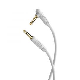 Borofone BL4 Aux Audio Cable - качествен 3.5 мм. аудио кабел (200 см) (бял)