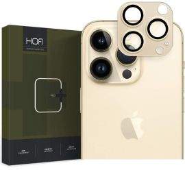 Hofi FullCam Pro Plus Lens Protector - предпазна метална плочка за камерата на iPhone 14 Pro, iPhone 14 Pro Max (златист)