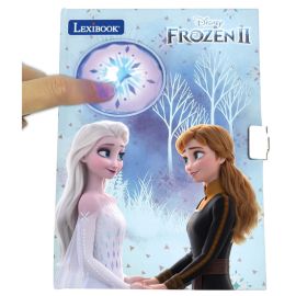 Lexibook SD30FZ Disney Frozen II Electronic Secret - детски дневник с аксесоари (светлосин)