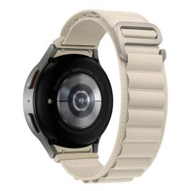 Tech-Protect Nylon Pro Band 20mm - текстилна каишка за Samsung Galaxy Watch, Huawei Watch, Xiaomi, Garmin и други часовници с 20мм захват (бежав)